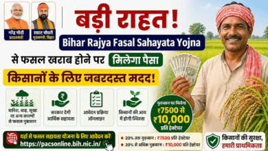 बड़ी राहत: Bihar Rajya Fasal Sahayata Yojna से फसल खराब होने पर मिलेगा पैसा – किसानों के लिए जबरदस्त मदद!