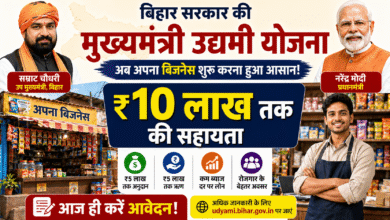 शानदार मौका: Mukhyamantri Udyami Yojana से ₹10 लाख तक का फंड – अपना बिजनेस शुरू करने का गोल्डन चांस!