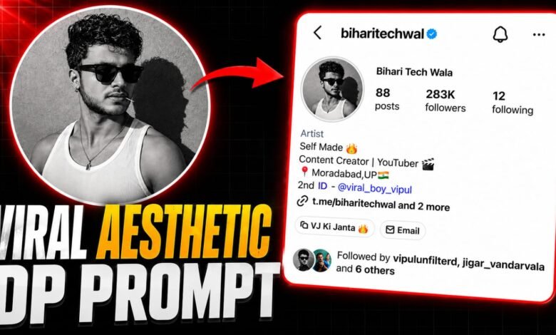 Viral Aesthetic DP Editing Prompt